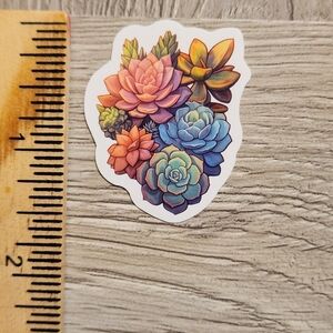 10/$10 Succulent Plant Sticker Gardening Cacti Grow